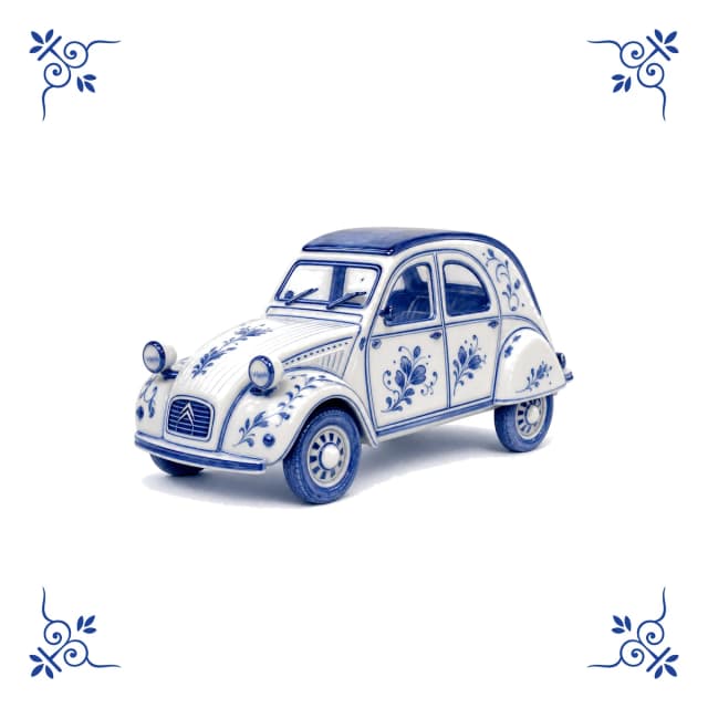Citroën 2CV, carreau bleu de Delft
