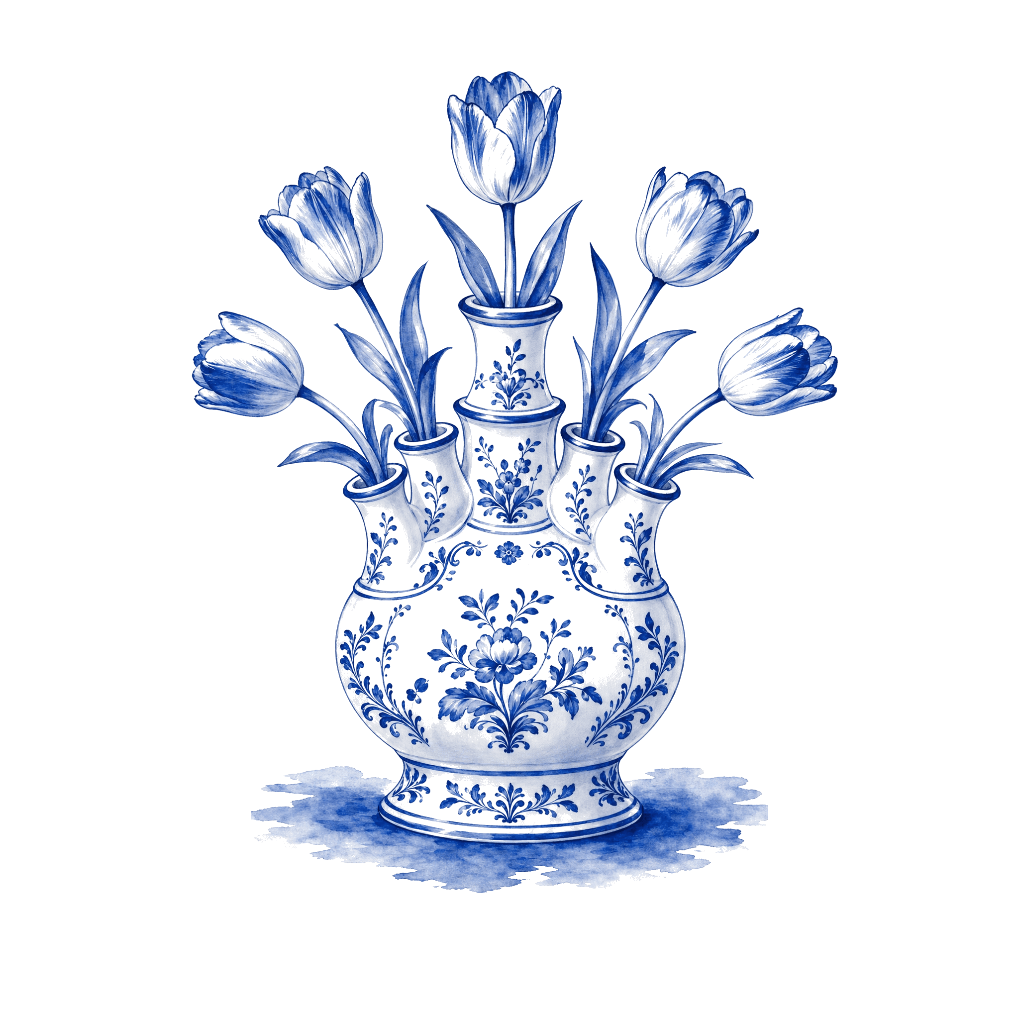 Vase à tulipes